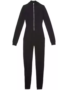 Комбинезон на молнии Fleur Du Mal, черный