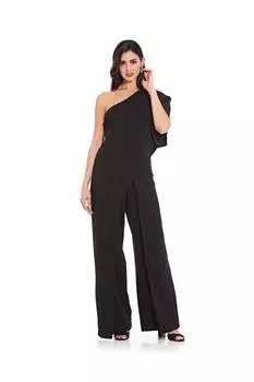 Комбинезон на одно плечо Adrianna Papell, черный