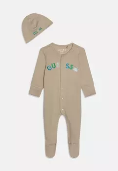 Комбинезон NEW BORN BOY SET Guess, бежевый