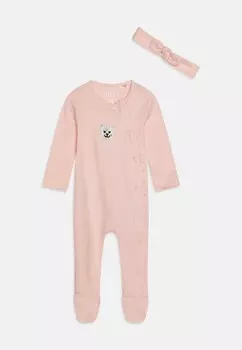 Комбинезон NEW BORN GIRL SET Guess, розовый
