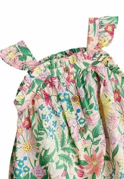 Комбинезон Next, зеленый в цветочек