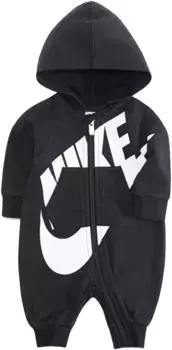 Комбинезон Nike Sportswear "NKN ALL DAY PLAY COVERALL", черно-белый