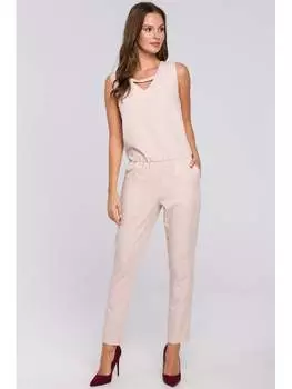 Комбинезон обычного кроя Makover, бежевый