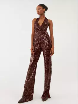 Комбинезон обычного кроя Patrizia Pepe, бургундия