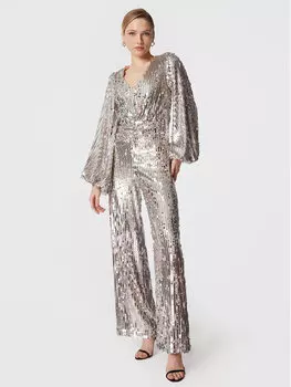 Комбинезон обычного кроя Rotate, серебряный