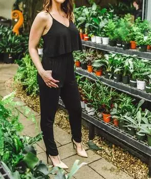 Комбинезон One And Done Racerback черного цвета BB Dakota