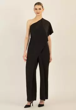 Комбинезон ONE-SHOULDER OVERALL Apart, черный