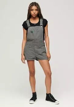 Комбинезон ORGANIC VINTAGE Superdry, рабочая одежда серый