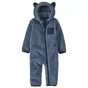 Комбинезон Patagonia Baby's Furry Friends Bunting, цвет Utility Blue