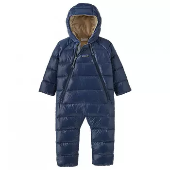 Комбинезон Patagonia Infant's Hi-Loft Down Sweater Bunting, цвет New Navy