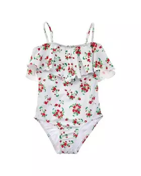 Комбинезон PilyQ с рюшами, белый