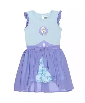 Комбинезон принцессы для девочек с накладной юбкой для малышей , Детский Disney, мультиколор