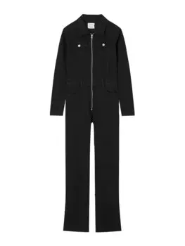 Комбинезон Pull&Bear, черный