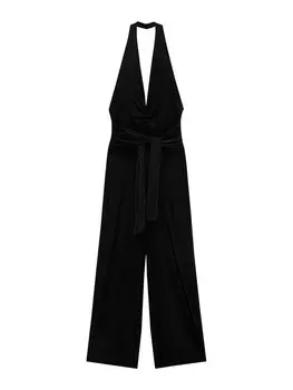 Комбинезон Pull&Bear, черный