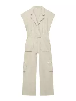 Комбинезон Pull&Bear, цвет Kitt