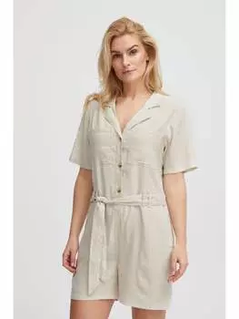 Комбинезон PULZ Jeans, бежевый