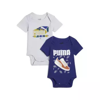 Комбинезон PUMA "MINICATS Body Small Children", цвет Lapis Lazuli Silver Mist Blue Gray