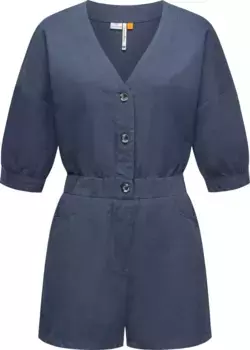 Комбинезон Ragwear "Ipsi", шикарный, короткий женский комбинезон в стиле милитари, цвет морской волны