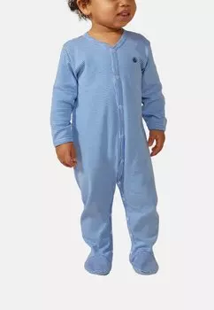 Комбинезон RAYURES EN Petit Bateau, цвет delphinium marshmallow