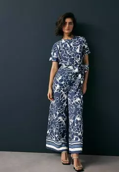 Комбинезон REGULAR FIT TIE DETAIL Next, синий