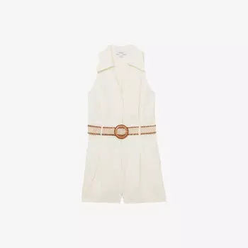 Комбинезон Reiss Anjie без рукавов, бежевый
