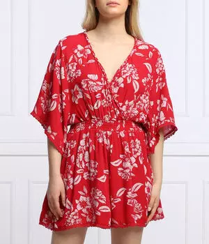 Комбинезон Relaxed fit Superdry, красный
