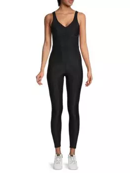 Комбинезон Rosalie в рубчик Beach Riot, черный