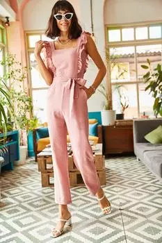 Комбинезон - Розовый - Приталенный Olalook