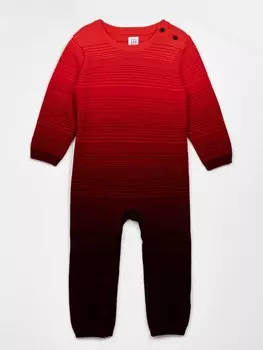 Комбинезон с эффектом омбре Gap, красный