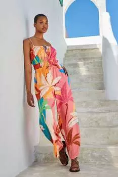 Комбинезон с бретелями Next, розовый