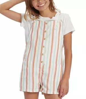 Комбинезон с часами Billabong Big Girls 8–16 без рукавов, мультиколор