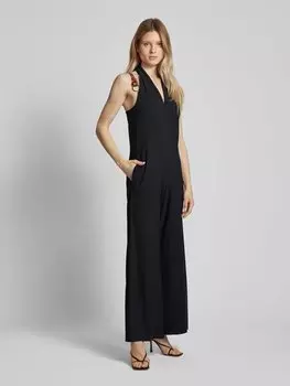 Комбинезон с халтер-воротником и эластичными лямками Sportalm, черный