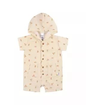 Комбинезон с капюшоном для маленьких мальчиков Gerber, коричневый