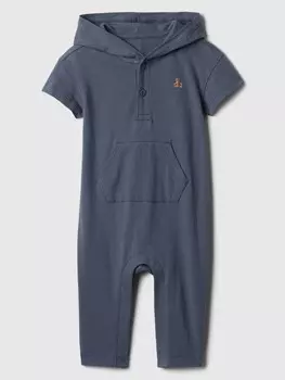 Комбинезон с капюшоном Gap, синий