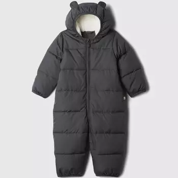 Комбинезон с капюшоном и подкладкой из шерпы для новорожденного Gap, серый