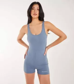 Комбинезон с крестом на спине Pink Vanilla, ярко-синий