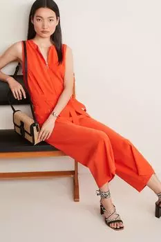 Комбинезон с молнией спереди Next, красный