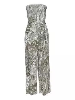 Комбинезон s.Oliver, цвет khaki-creme bedruckt