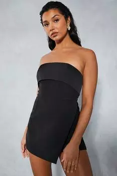 Комбинезон с откидным корсетом и юбкой MISSPAP, черный