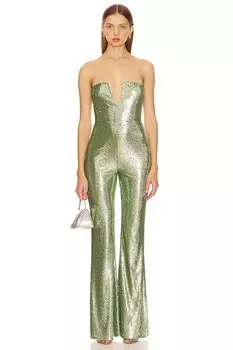 Комбинезон с пайетками siobhan Lovers And Friends, зеленый