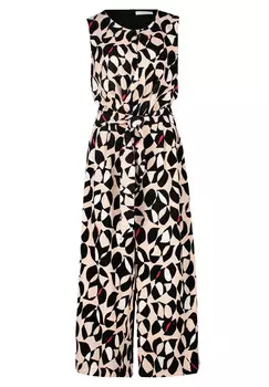 Комбинезон с поясом Betty & Co, коричневый