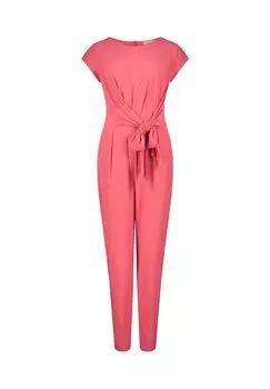 Комбинезон с поясом CARTOON, бордово-красный