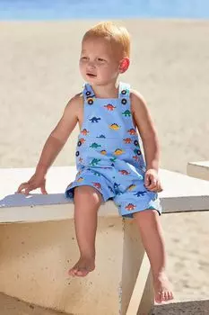 Комбинезон с принтом Jojo Maman Bb, синий