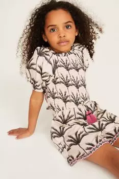 Комбинезон с принтом пальмы Mint Velvet, мультиколор