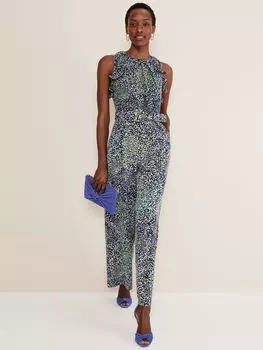 Комбинезон с принтом Phase Eight Maggie Ditsy, Темно-синий/Мульти
