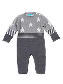 Комбинезон с принтом Shane Star и полосатый для мальчика для мальчика Bear Camp, цвет Charcoal