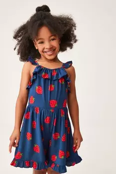 Комбинезон с рюшами Next, синий