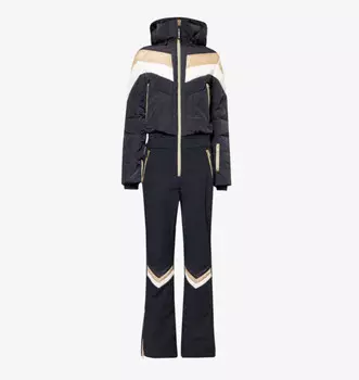 Комбинезон с шевронной подкладкой My Sunday Ski, черный