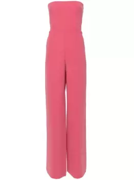 Комбинезон с широкими брюками Alex Perry, розовый