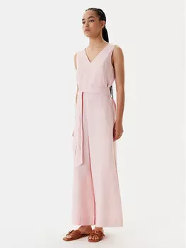 Комбинезон с широкими штанинами 4AGHDT00E United Colors Of Benetton, розовый